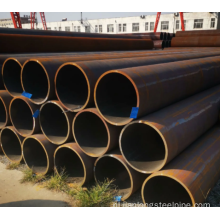 Thermische expansie naadloze buis 250 mm grote diameter